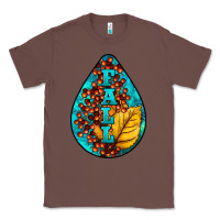 Chestnut Fall Teardrop Classic Tee - LillyAllenDesigns