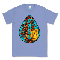 Colony Blue Fall Teardrop Classic Tee - LillyAllenDesigns