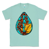 Seafoam Fall Teardrop Classic Tee - LillyAllenDesigns