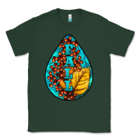 Sports Green Fall Teardrop Classic Tee - LillyAllenDesigns