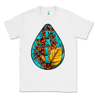 White Fall Teardrop Classic Tee - LillyAllenDesigns