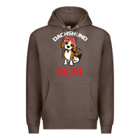 Coffee Dachshund Mom Premium Hoodie - Bettercallsaul