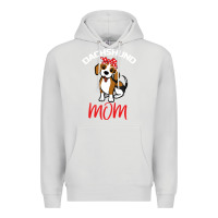 Dove Grey Dachshund Mom Premium Hoodie - Bettercallsaul