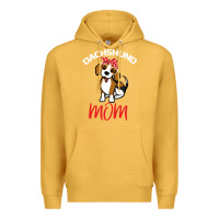 Mustard Dachshund Mom Premium Hoodie - Bettercallsaul