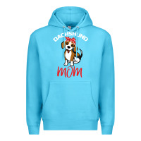Ocean Blue Dachshund Mom Premium Hoodie - Bettercallsaul