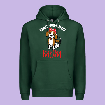 Dachshund Mom Premium Hoodie Designed By Bettercallsaul