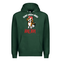 Sports Green Dachshund Mom Premium Hoodie - Bettercallsaul