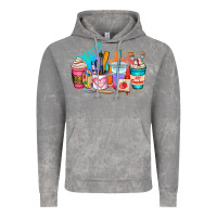 Cloud Rock art teacher coffee cup Vintage Hoodie - AdoDesignShop