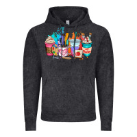 Vintage Black art teacher coffee cup Vintage Hoodie - AdoDesignShop