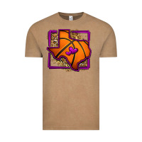 Vintage Coffee leopard basketball texas map Vintage Tee - Jasminsmagicworld