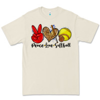 Bone peace love softball Premium Tee - Zillion Design Studio