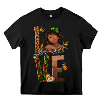 Black love melanin Heavy Core Tee - texasbilliewilder