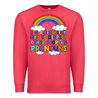 Cardinal it's a beautiful day to respect other people's pro Premium Sweatshirt - Artiststas