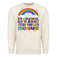 Sandshell it's a beautiful day to respect other people's pro Premium Sweatshirt - Artiststas
