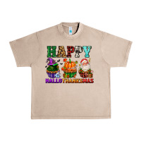 French Oak happy hallothanksmas with cupcakes Urban Heavy Tee - AdoDesignShop
