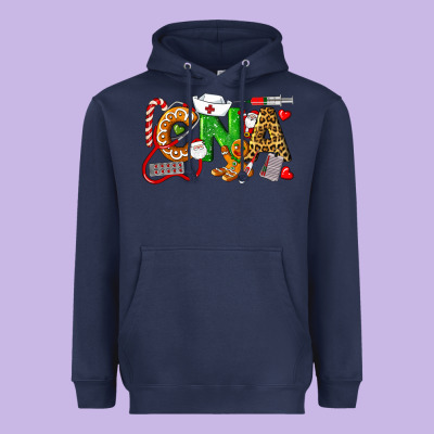 Christmas Cna Certified Nursing Assistant Heavyweight Hoodie Designed By Lillyallendesigns
