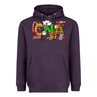 Plum Christmas CNA Certified Nursing Assistant Heavyweight Hoodie - LillyAllenDesigns
