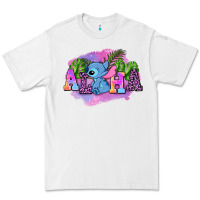 White aloha stitch Premium Tee - AdoDesignShop