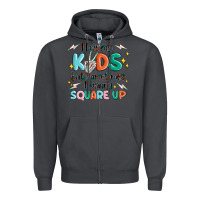 Smoke i love my kids but sometimes i wanna square up Zipper Hoodie - MaliasSmallBusiness