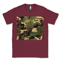 Burgundy camouflage glitter Classic Tee - BarkalooDesign
