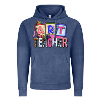 Vintage Denim art teacher Vintage Hoodie - AdoDesignShop