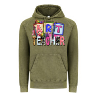 Vintage Olive art teacher Vintage Hoodie - AdoDesignShop