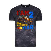 Cloud Black i'am two truck yeah Vintage Tee - Artiststas