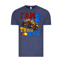 Vintage Denim i'am two truck yeah Vintage Tee - Artiststas
