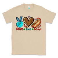 Mushroom peace love hotdogs Classic Tee - AdoDesignShop