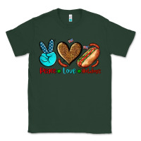 Sports Green peace love hotdogs Classic Tee - AdoDesignShop