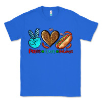 True Royal peace love hotdogs Classic Tee - AdoDesignShop