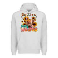 Dove Grey dont be a salty heifer Premium Hoodie - JahusDesignShop