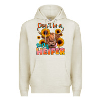 Oatmeal Heather dont be a salty heifer Premium Hoodie - JahusDesignShop
