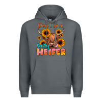 Rock dont be a salty heifer Premium Hoodie - JahusDesignShop