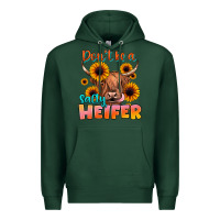 Sports Green dont be a salty heifer Premium Hoodie - JahusDesignShop