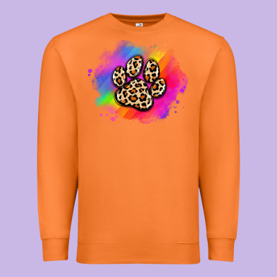 Pride Dog Paw Premium Sweatshirt Designed By Artiststas