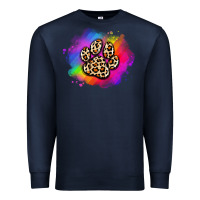 Navy pride dog paw Premium Sweatshirt - Artiststas