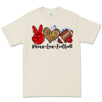 Bone peace love football Premium Tee - Zillion Design Studio