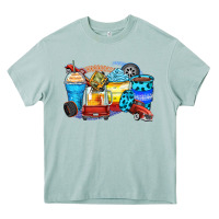 Arona truck coffee cups Heavy Core Tee - Zillion Design Studio