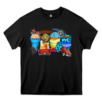 Black truck coffee cups Heavy Core Tee - Zillion Design Studio