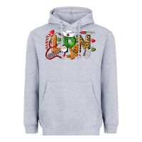 Heather Grey Christmas lpn certified nursing assistant Heavyweight Hoodie - LillyAllenDesigns
