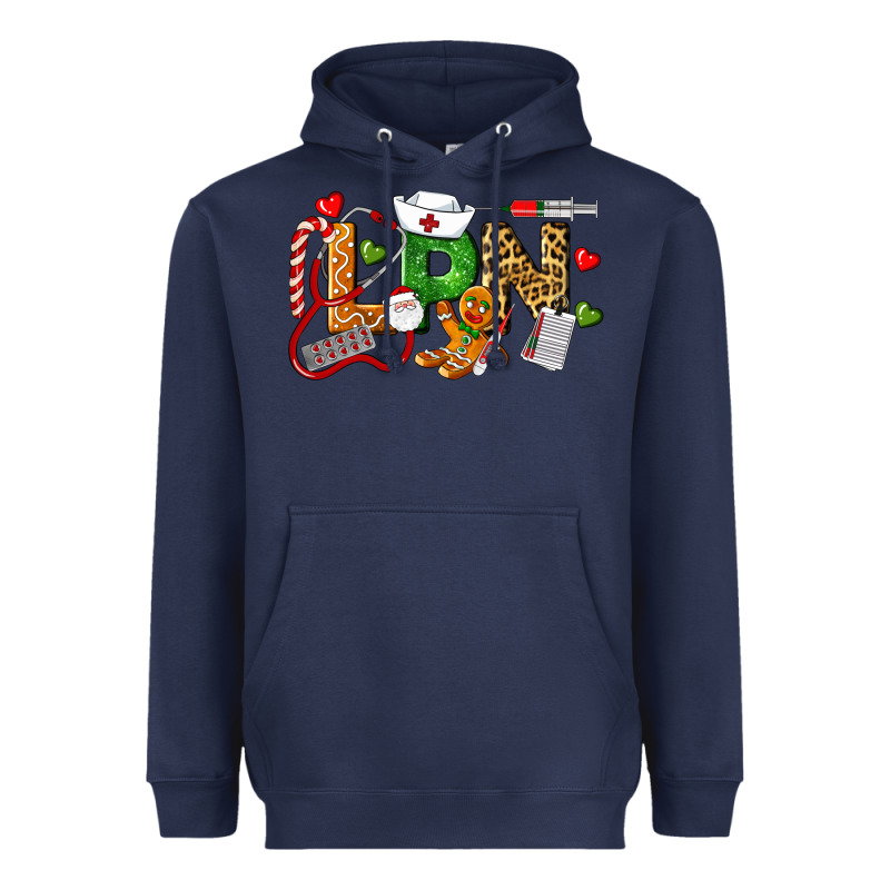 Christmas Lpn Certified Nursing Assistant Heavyweight Hoodie by LillyAllenDesigns | Teevron