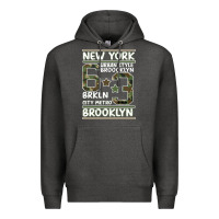 Charcoal Heather Newyork Brooklyn Premium Hoodie - Bettercallsaul