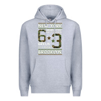 Heather Grey Newyork Brooklyn Premium Hoodie - Bettercallsaul