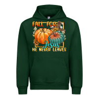 Forest Green fall for jesus he never fails Urban Hoodie - CowGirlArtShop