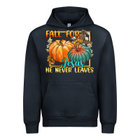 Navy fall for jesus he never fails Urban Hoodie - CowGirlArtShop