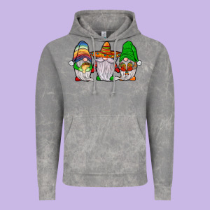 Mexican Gnomies Vintage Hoodie Designed By Jahusdesignshop