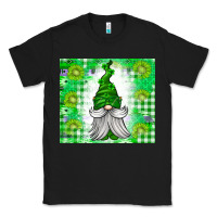 Black St. Patricks Day Gnome Classic Tee - CowhideDigitalArt