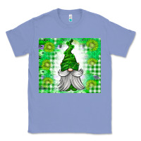 Colony Blue St. Patricks Day Gnome Classic Tee - CowhideDigitalArt