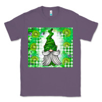 Lavender St. Patricks Day Gnome Classic Tee - CowhideDigitalArt